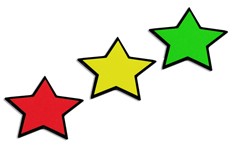 Stelle 4x4 cm
