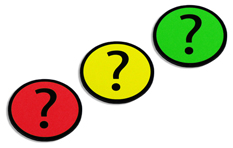 Punto interrogativo 3x3 cm