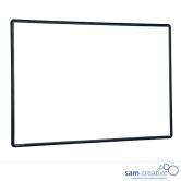 Lavagna Bianca Magnetica Pro Smaltata 60x120 cm cornice nera