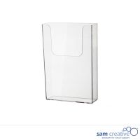 Porta brochure con striscia adesiva A5