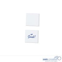 Testata Scrum Magnetica Bianca 8x8 cm (10x)