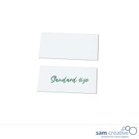 Testata Scrum Magnetica Bianca 8x14 cm (10x)