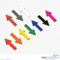 Freccette magnetiche grigie 1,2x3 cm 25  PZ.