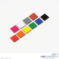 Quadrati magnetici grigi 1x1 cm 25 PZ.