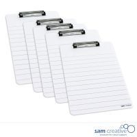 Lavagna Appunti Con Lineatura (set 5 pezzi)