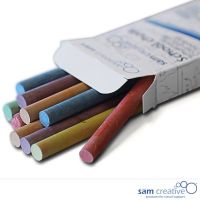 Confezione da 12 gessetti colorati