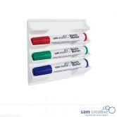 Supporto magnetico bianco per pennarelli